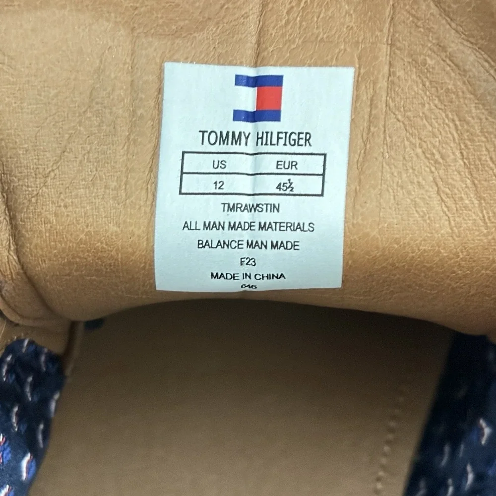 Tommy Hilfiger Men's Rawstin Cap-Toe Chukka Boots Size‎ 12 Brown